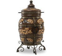 Тандыр &quot;Персидский&quot; (ЭКО-Тандыр), 30 см, чёрный