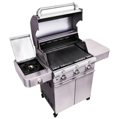 Газовый гриль Char-Broil Платинум 3400с (Platinum 3400 S), нерж. сталь