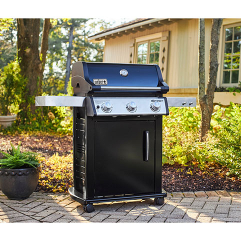 Газовый гриль Weber Спирит (Spirit E-315), чёрный 