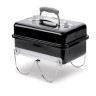 Угольный гриль Weber Go Anywhere, портативный, чёрный  