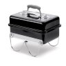 Угольный гриль Weber Go Anywhere, портативный, чёрный
