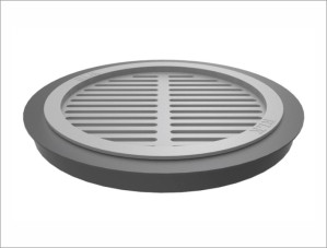 Решётка-гриль Grillver 400 К-Гр (комплект), чугунная, 41 см