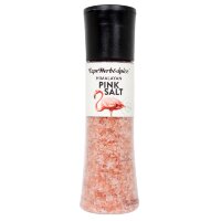 Соль розовая гималайская 390г мельница