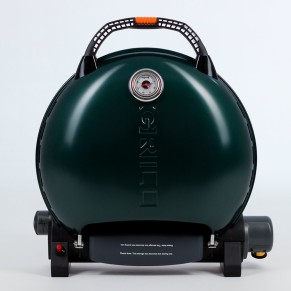 Гриль газовый O-GRILL 700T, bicolor black-green
